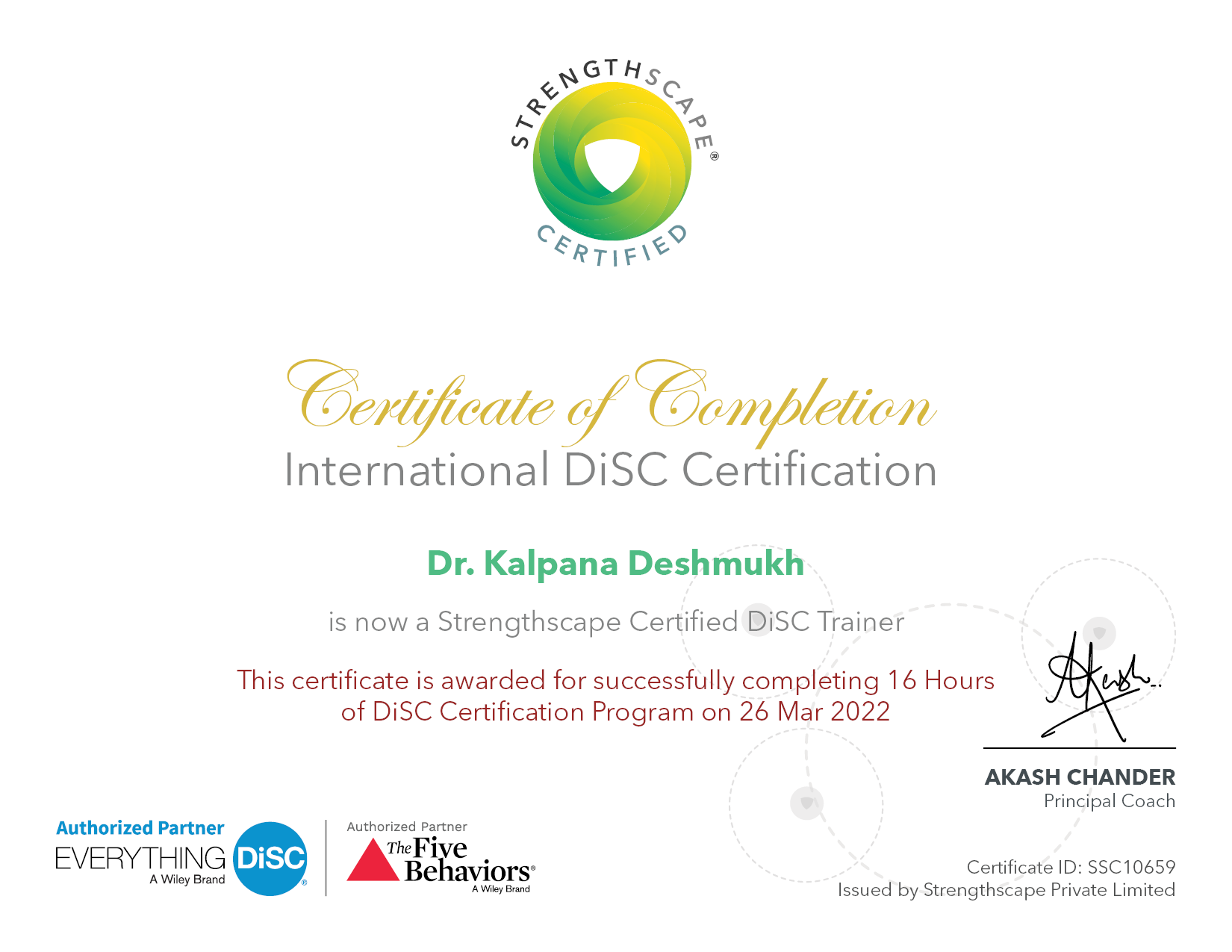 Dr. Kalpana Deshmukh